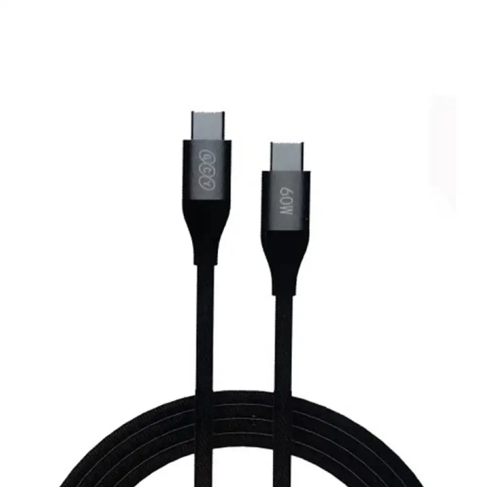 کابل USB-C به USB-C کیو سی وای مدل (DC21)