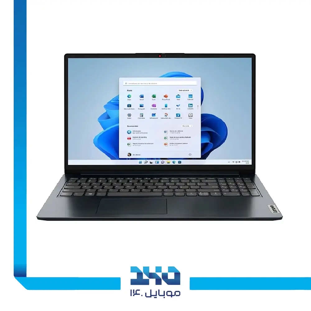 لپ تاپ لنوو 15.6 اینچ IdeaPad 1 Celeron N4500 8GB 256GB Intel UHD