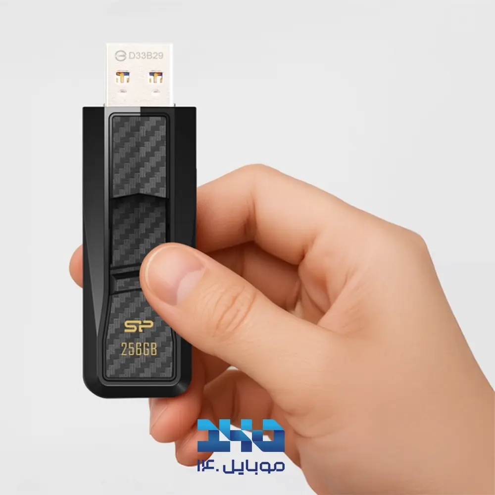 فلش مموری سیلیکون پاور مدل Blaze B50 ظرفیت 256 گیگابایت