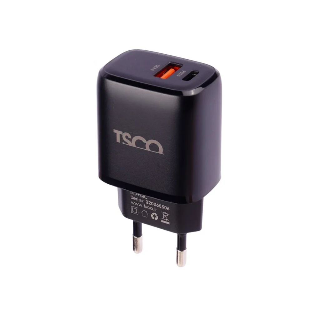 شارژر دیواری 20 وات تسکو مدل TTC 65