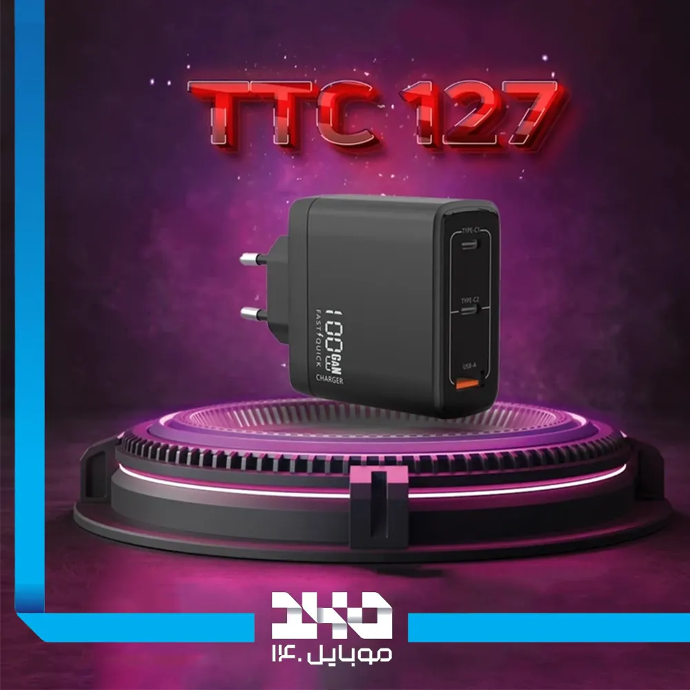 شارژر دیواری 100 وات تسکو مدل (TTC 127)