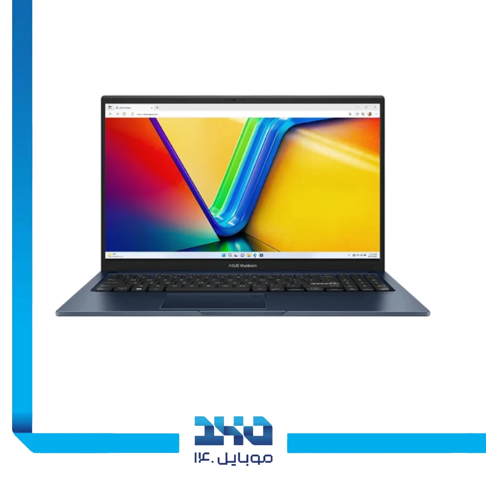 لپ تاپ ایسوس 15.6 اینچی مدل Vivobook 15 F1504VA i3-1315U-4GB-512GB-UHD Graphics (حسگر اثرانگشت و بکلایت)