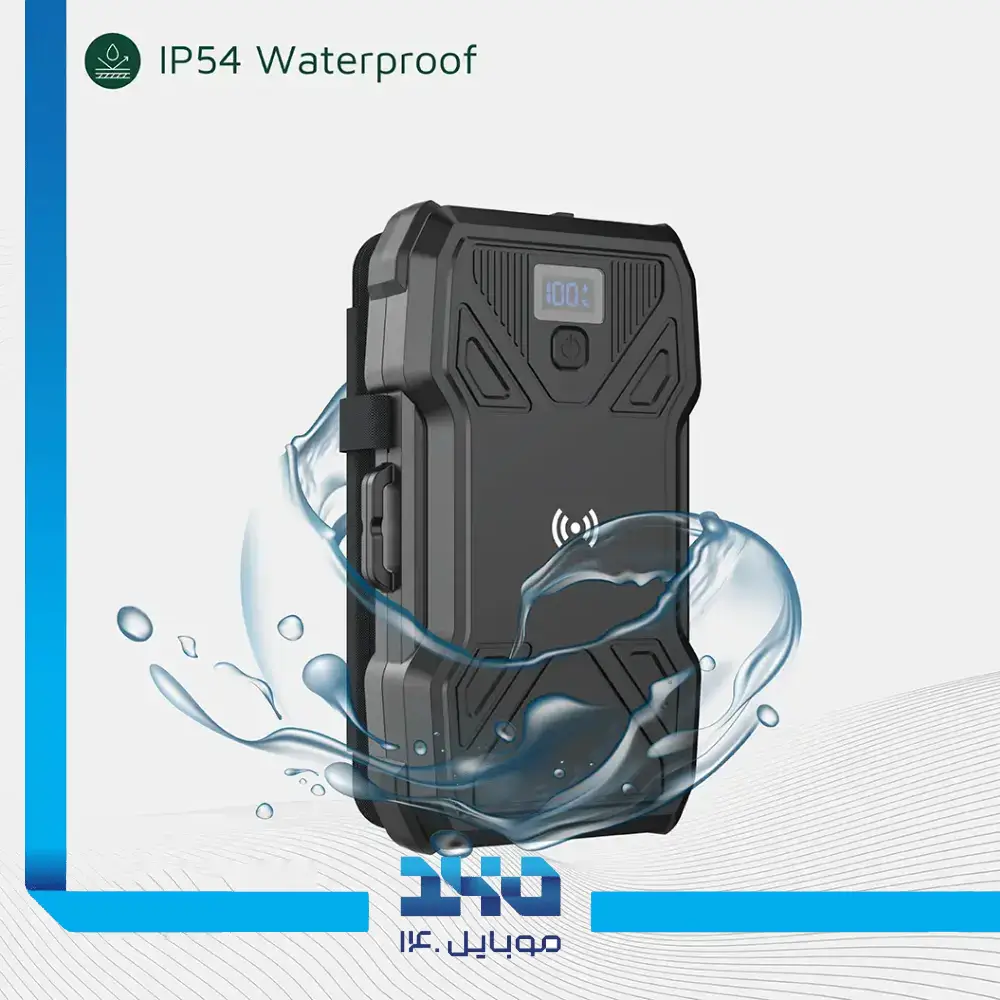 پاوربانک خورشیدی گرین لاین مدل Solar 5 Panel ظرفیت 20000 میلی آمپر