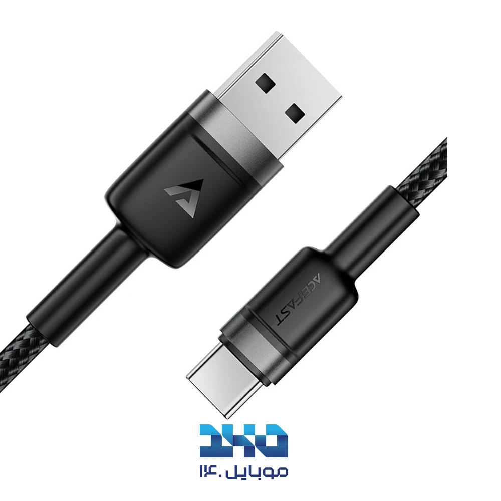 کابل USB-A به USB-C ایس فست مدل C22-04 طول 1.2 متر