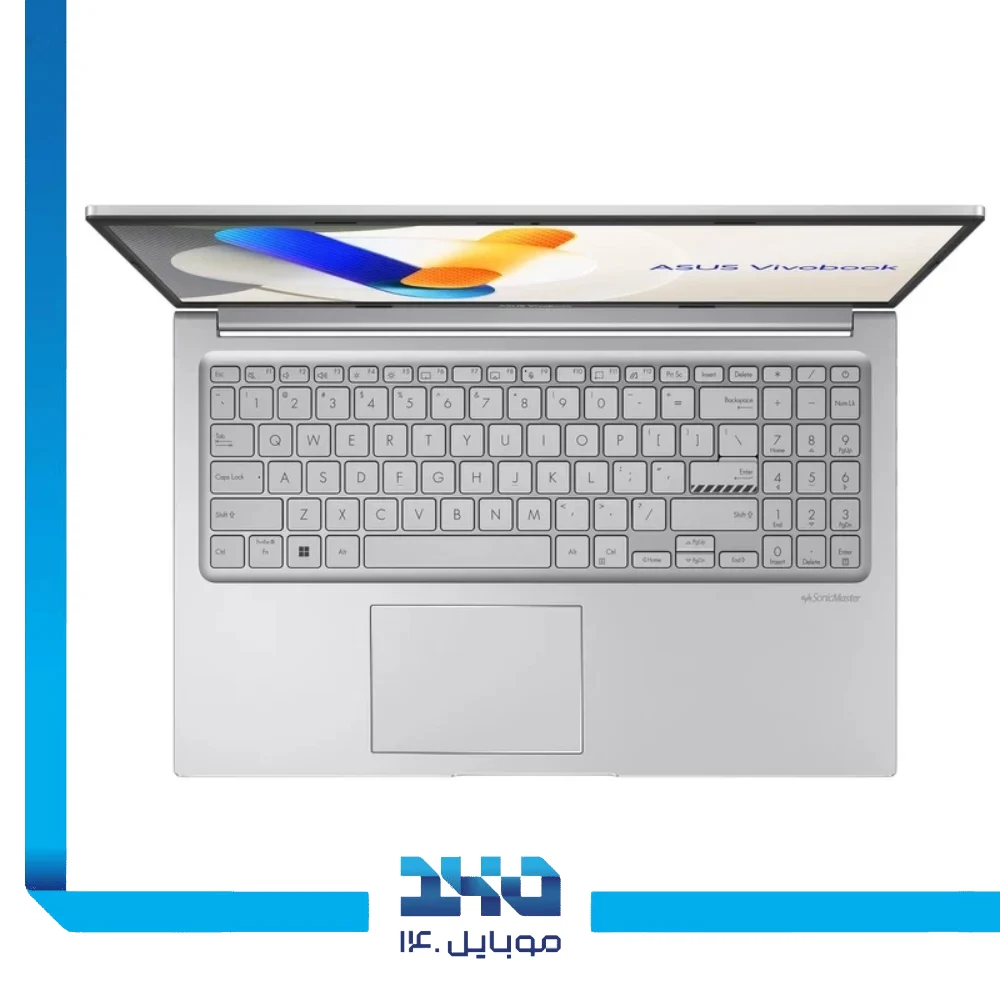 لپ تاپ 15.6 اینچی ایسوس مدل Vivobook F1504VA-NJ2031 i5-1334U-12GB-512GB-Iris Xe Graphics