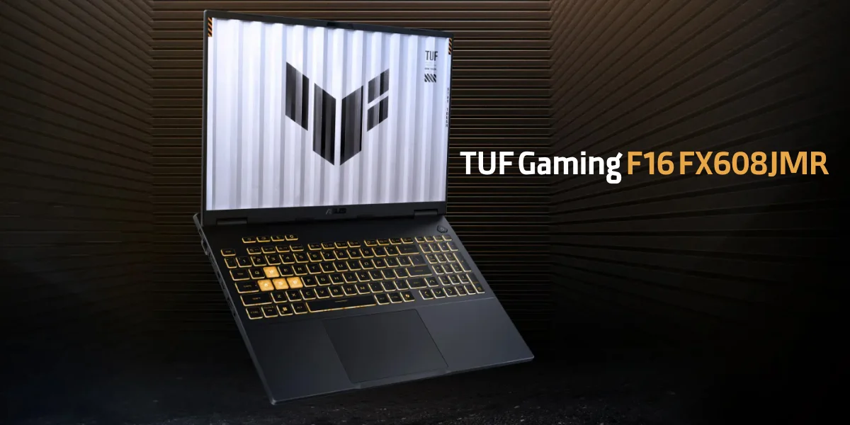 لپ‌تاپ ایسوس ۱۶ اینچ TUF Gaming F16 FX608JMR