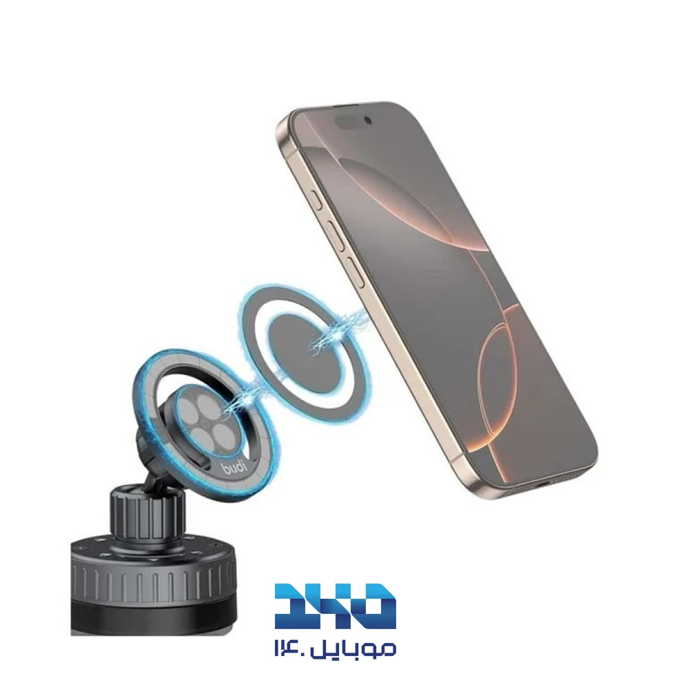 پایه نگهدارنده مغناطیسی دوکاره گوشی بودی مدل CM589B