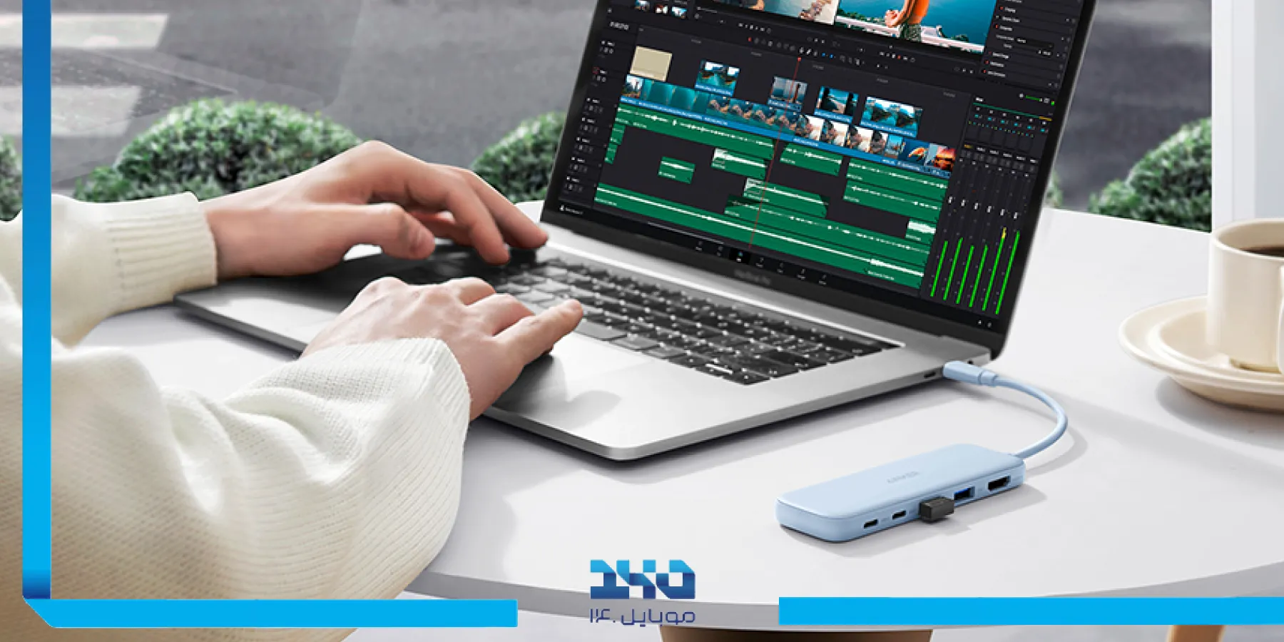 معرفی هاب 5 پورت تایپ سی انکر A8355