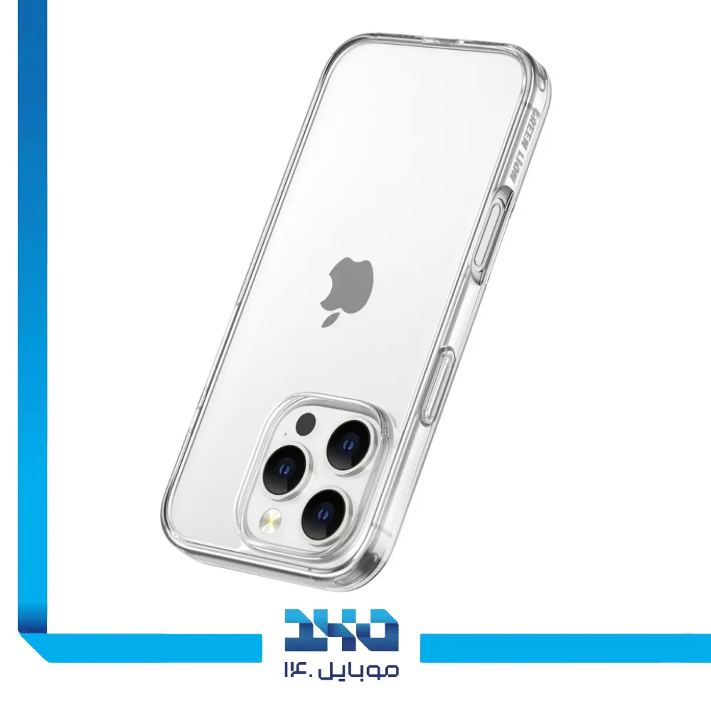 قاب گوشی آیفون 16 پرو مدل Green Lion Crystal Clear شفاف