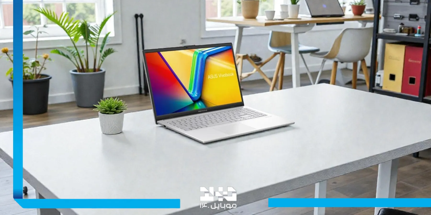 معرفی و طراحی بدنه لپ‌تاپ ایسوس Vivobook Go 15 E1504FA NJ287 