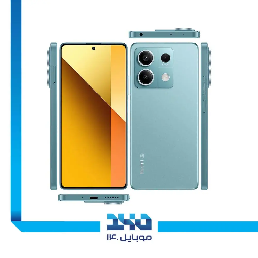 گوشی موبایل شیائومی مدل Redmi Note 13 ظرفیت 128 گیگابایت رم 8 گیگابایت | 5G