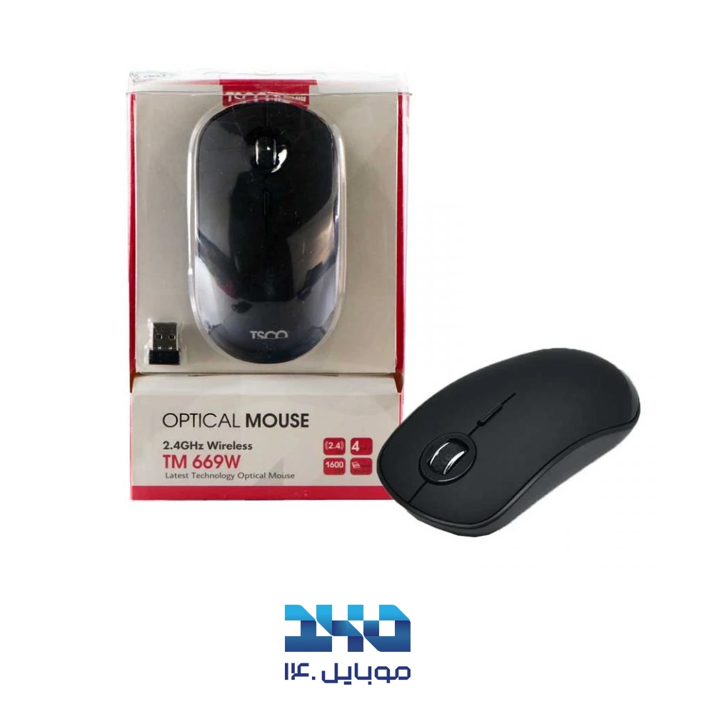 ماوس بیسیم تسکو مدل TM 669W