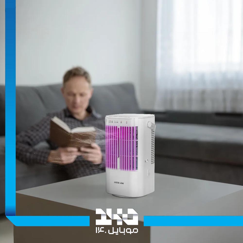 کولر رومیزی مه‌پاش گرین لاین ظرفیت 900 میلی‌لیتر مدل (GL-AC11)