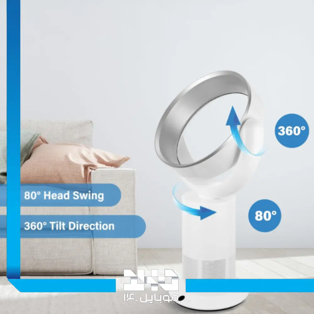 پنکه رو میزی گرین لاین مدل Air Ring Cooler Electric Bladeless