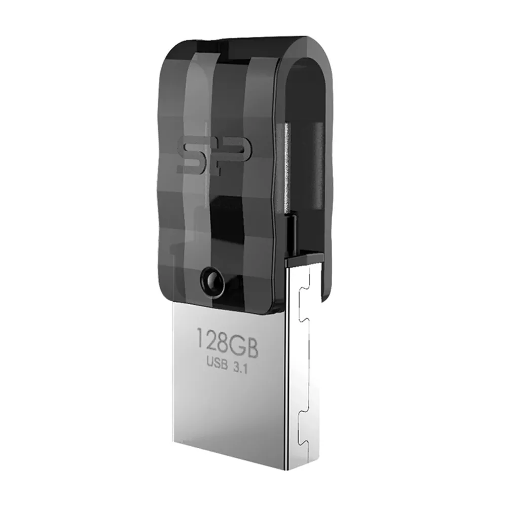 فلش مموری سیلیکون پاور مدل Mobile C31 ظرفیت 128 گیگابایت