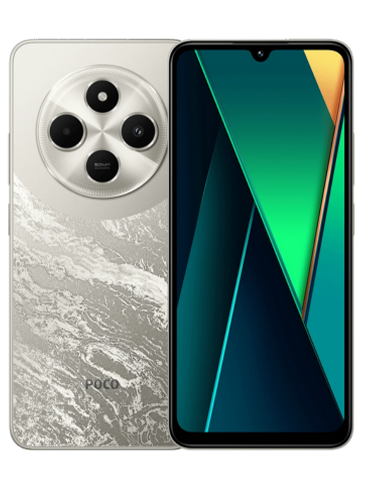 گوشی موبایل شیائومی مدل Poco C75 ظرفیت 128 گیگابایت رم 6 گیگابایت (جعبه کوچک، بدون آداپتور)