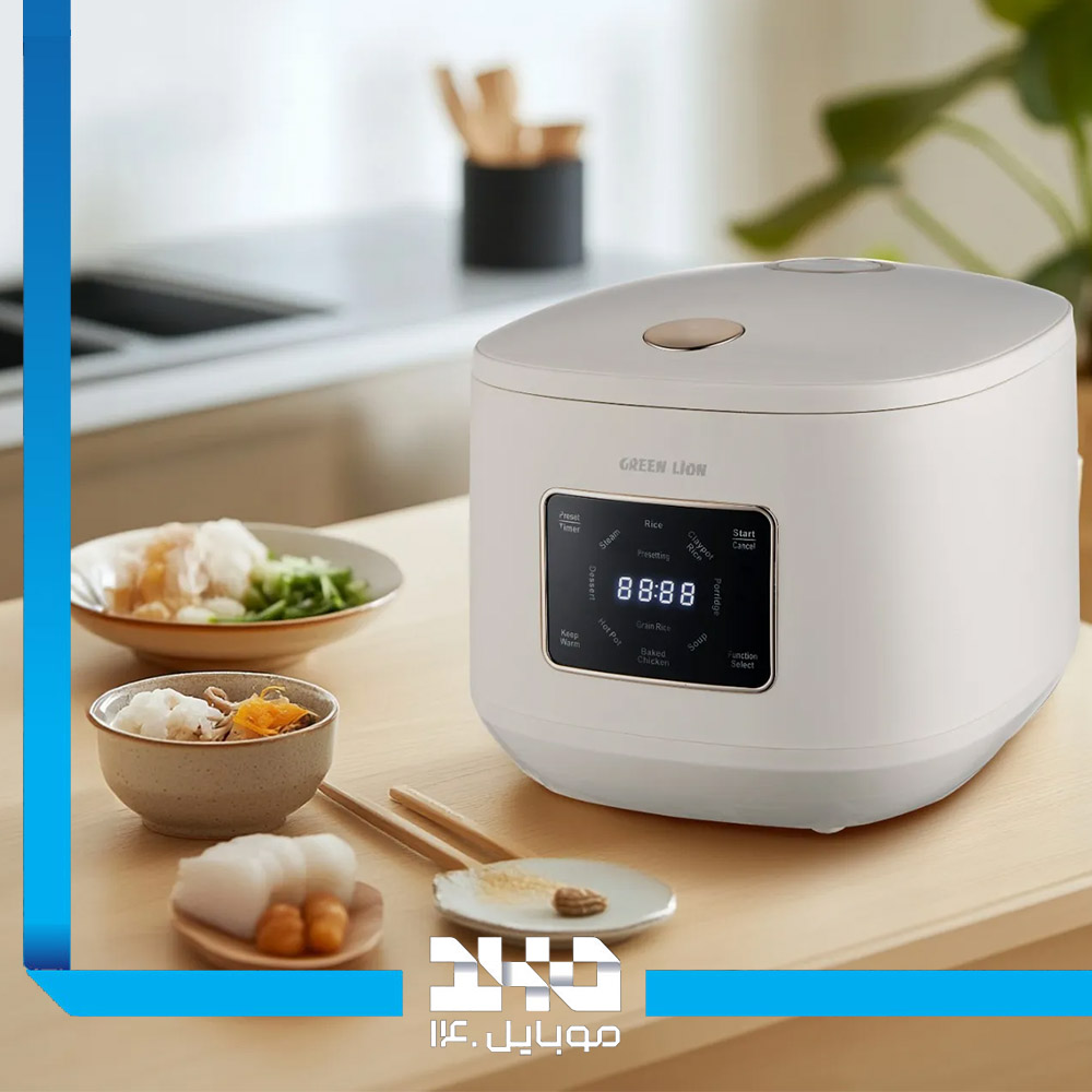 پلوپز دیجیتال 5 لیتر گرین لاین مدل (GRC-20)