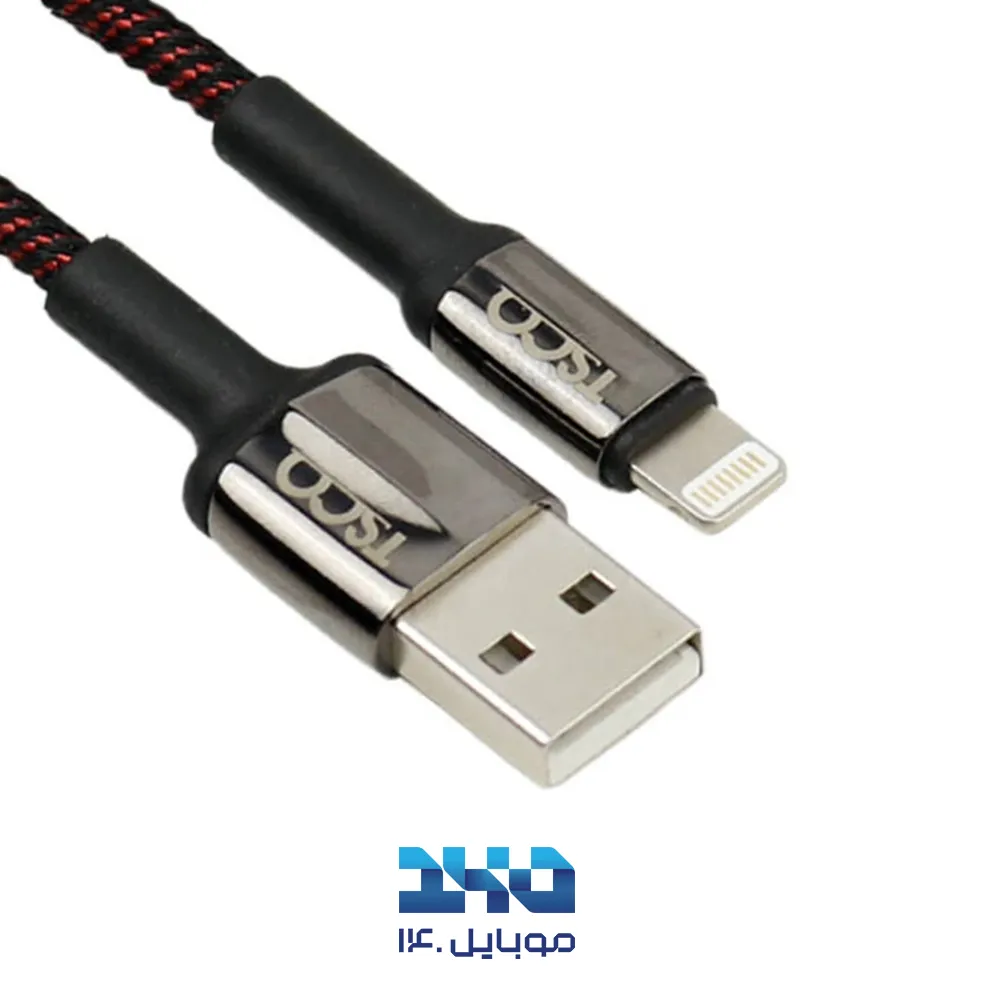 کابل شارژ USB-A به لایتنینگ تسکو مدل TCI 901 با طول 1 متر