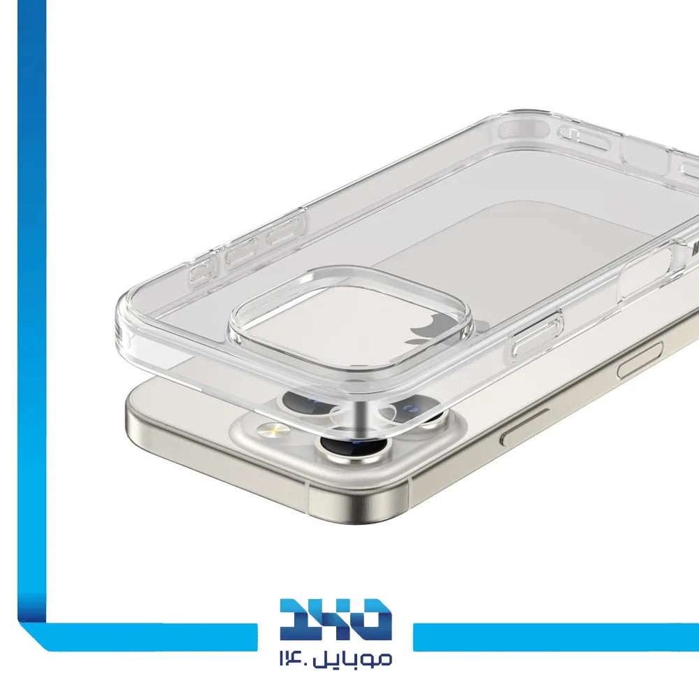 قاب گوشی آیفون 16 پرو مدل Green Lion Crystal Clear شفاف