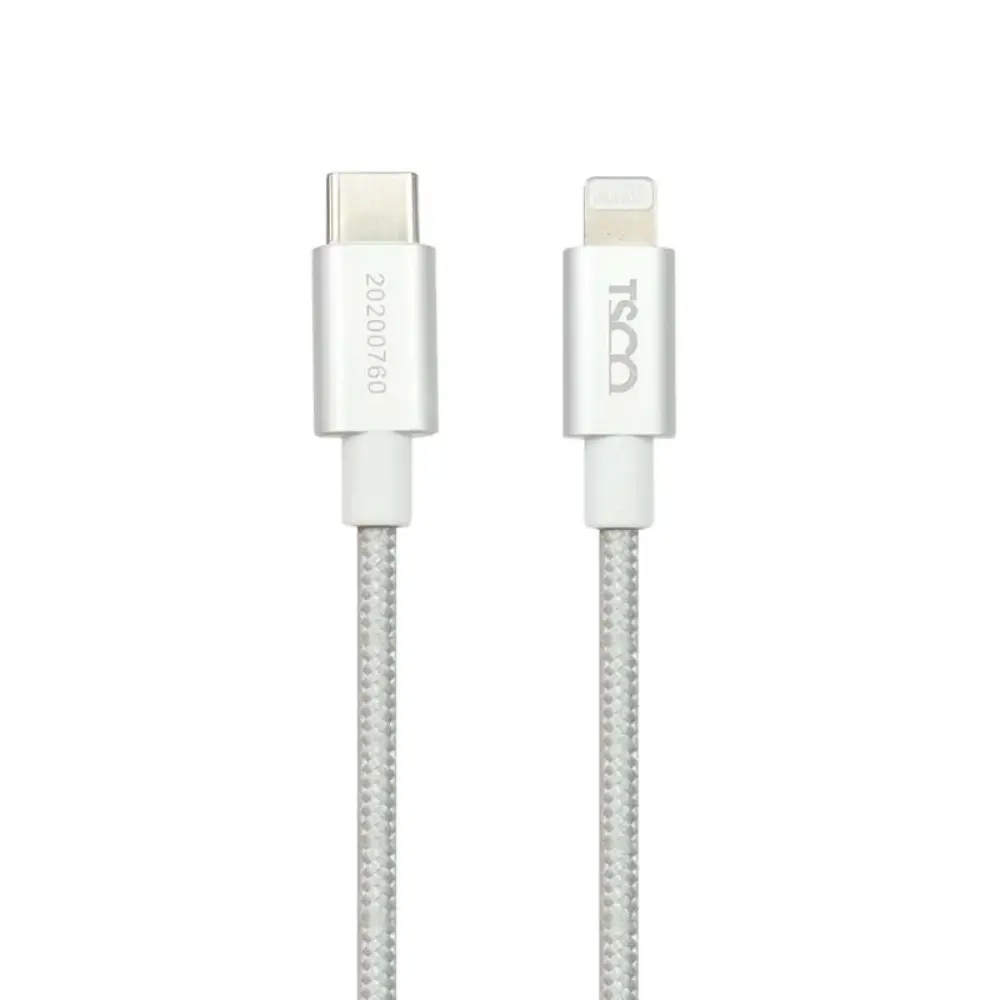 کابل تبدیل USB-C به لایتنینگ تسکو مدل TC PD 200 طول 1.5 متر