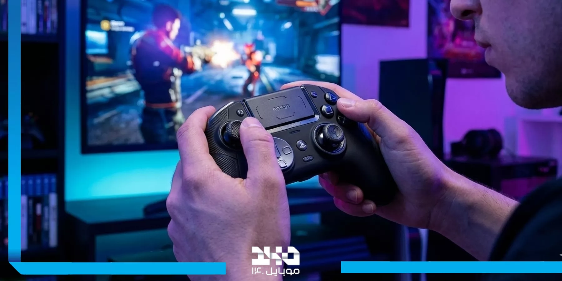 معرفی دسته بازی PS5 Revolution 5 PRO Black