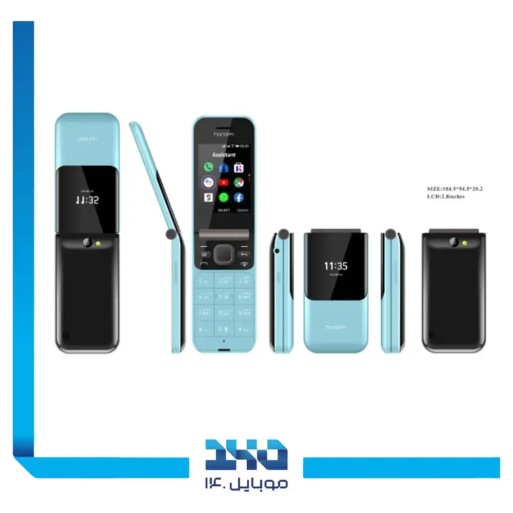 گوشی موبایل هانوفر مدل 2760Flip NEW | 2023