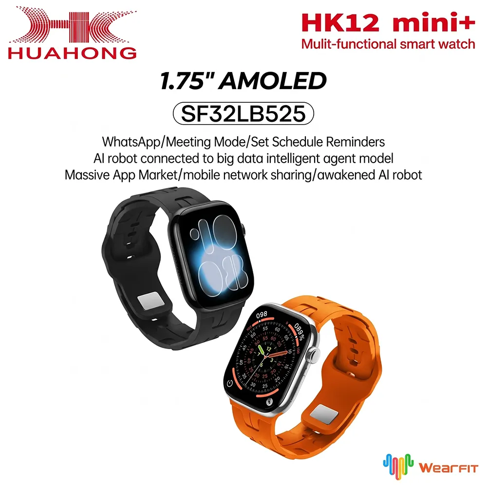 ساعت هوشمند هواهونگ مدل HK12 Mini Plus سایز 41 میلی‌متر