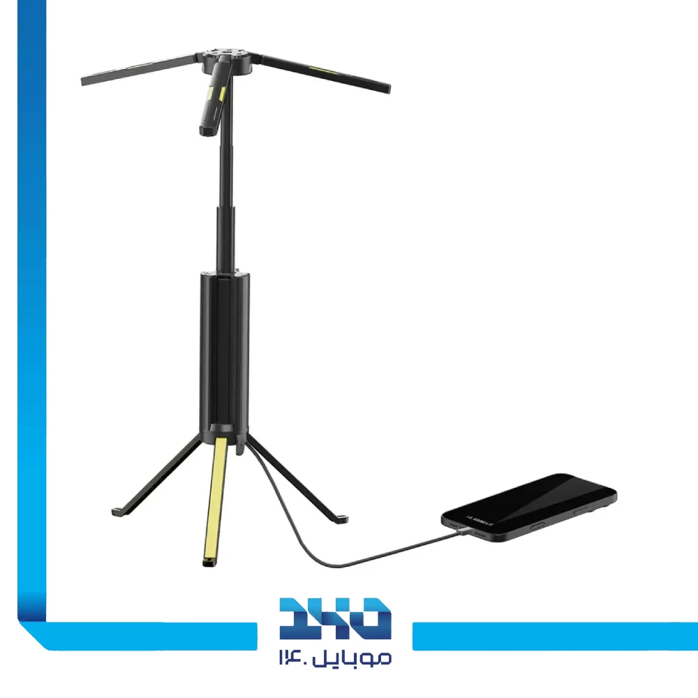 چراغ کمپینگ تاشو پاورولوژی مدل Luntra