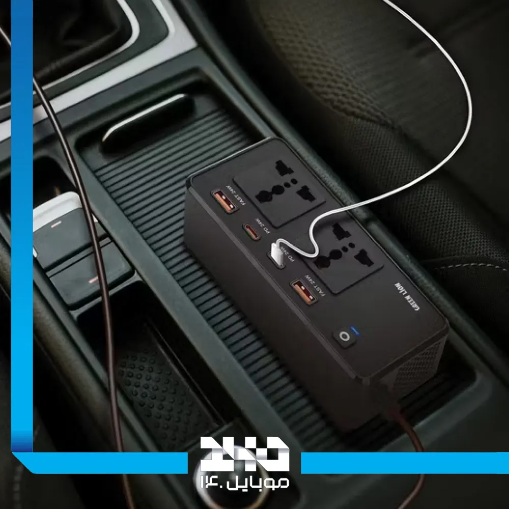 اینورتر فندکی خودرو گرین لاین مدل GC-200