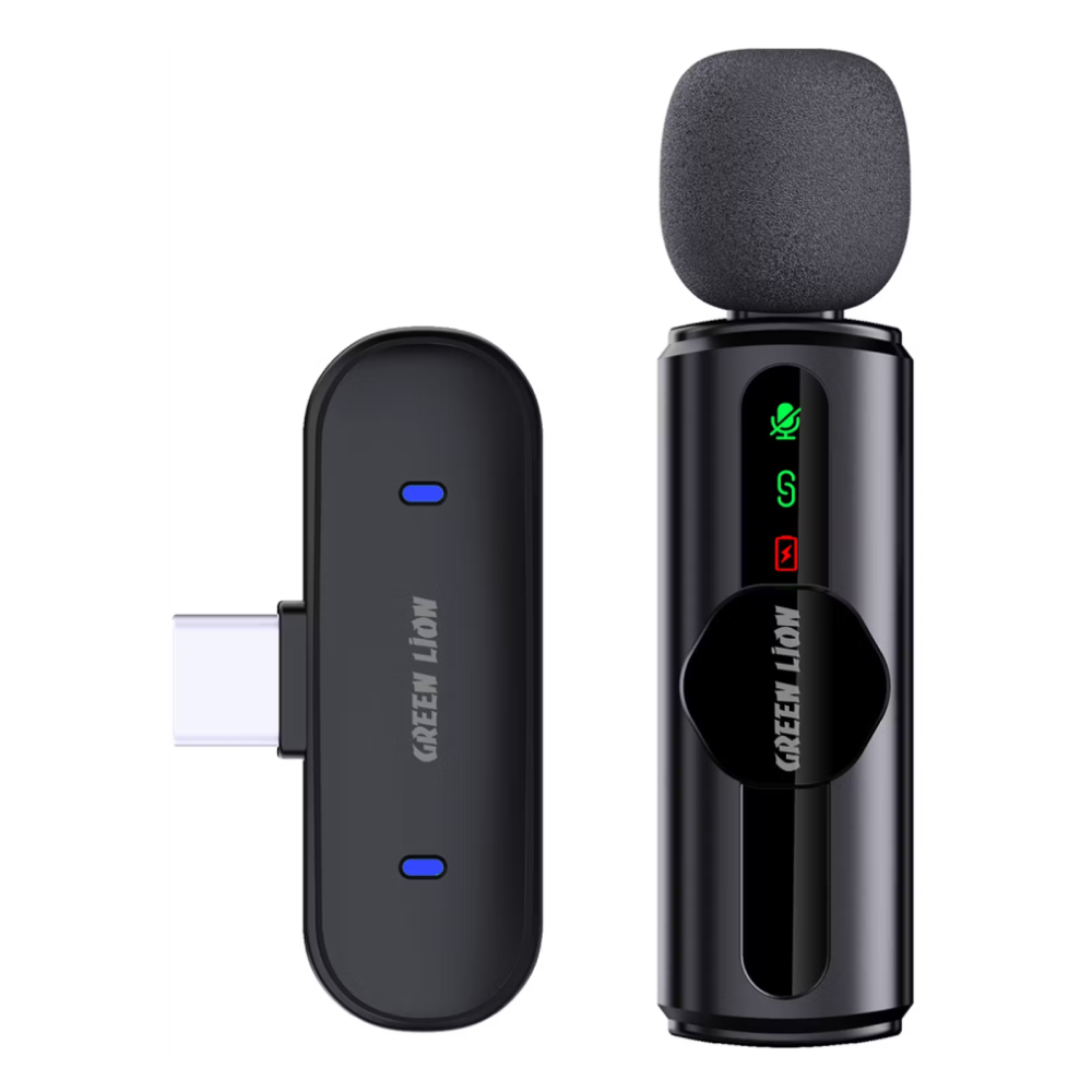 میکروفون بی‌سیم یقه‌ایی گرین لاین مدل GM-75X
