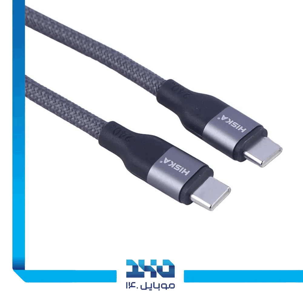 کابل شارژ دو سر تایپ سی هیسکا مدل LX-931CC