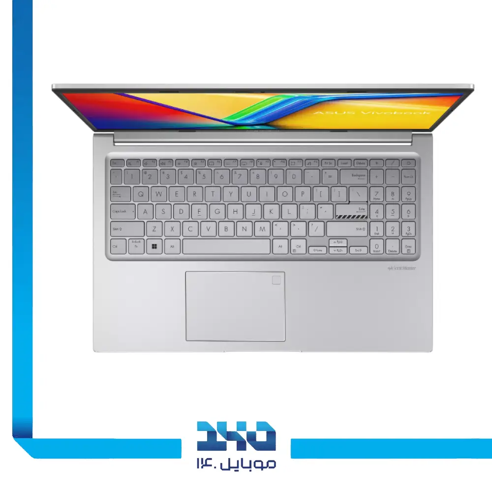 لپ تاپ ایسوس 15.6 اینچ مدل Vivobook F1504VA i7-1355U 16GB 512GB Intel Iris Xe (حسگر اثرانگشت و بکلایت)