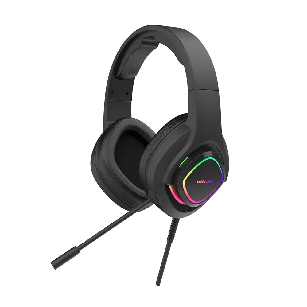 هدفون گیمینگ گرین لاین با نویز کنسلیگ مدل (GP32X)