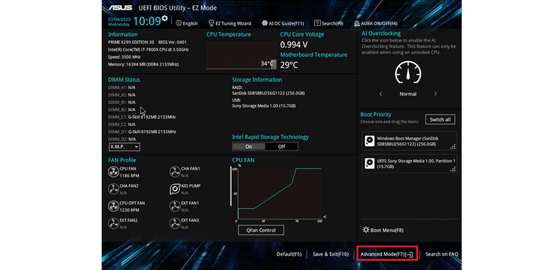 یافتن ASUS EZ Flash 3