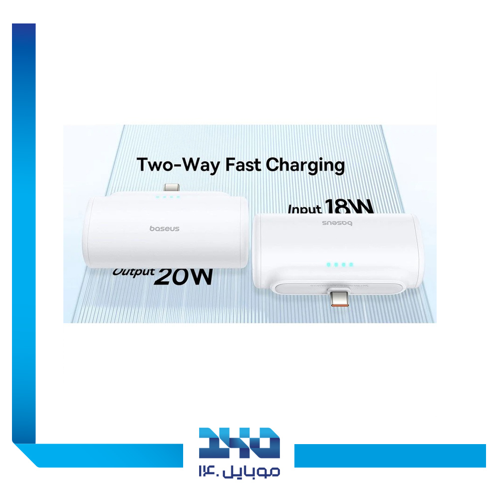 پاوربانک بیسوس 5000 mAh مدل Compact