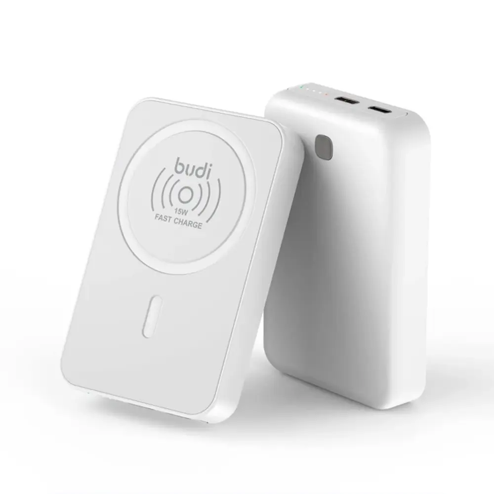پاوربانک بیسیم مگسیف 10000 میلیآمپر 20 وات بودی مدل PB081W