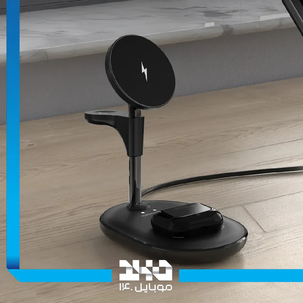 استند شارژر وایرلس پاورولوژی مدل Florea