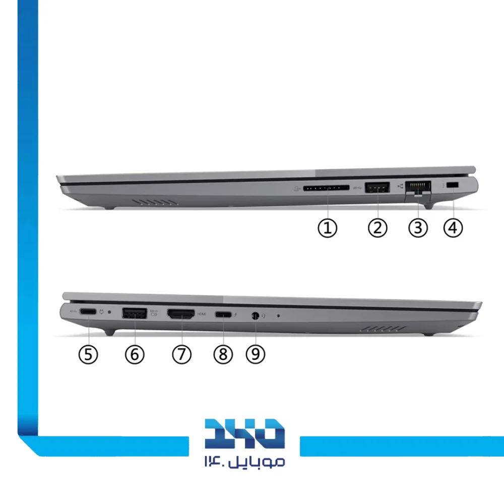 لپ‌تاپ 14 اینچی لنوو مدل ThinkBook 14 Ultra7 225U 16GB 512GB Arc Graphics