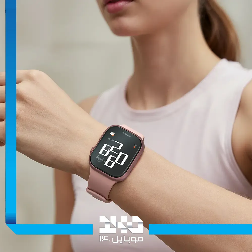 ساعت هوشمند پرودو مدل (AeroFit II) با صفحه نمایش 1.75 اینچی