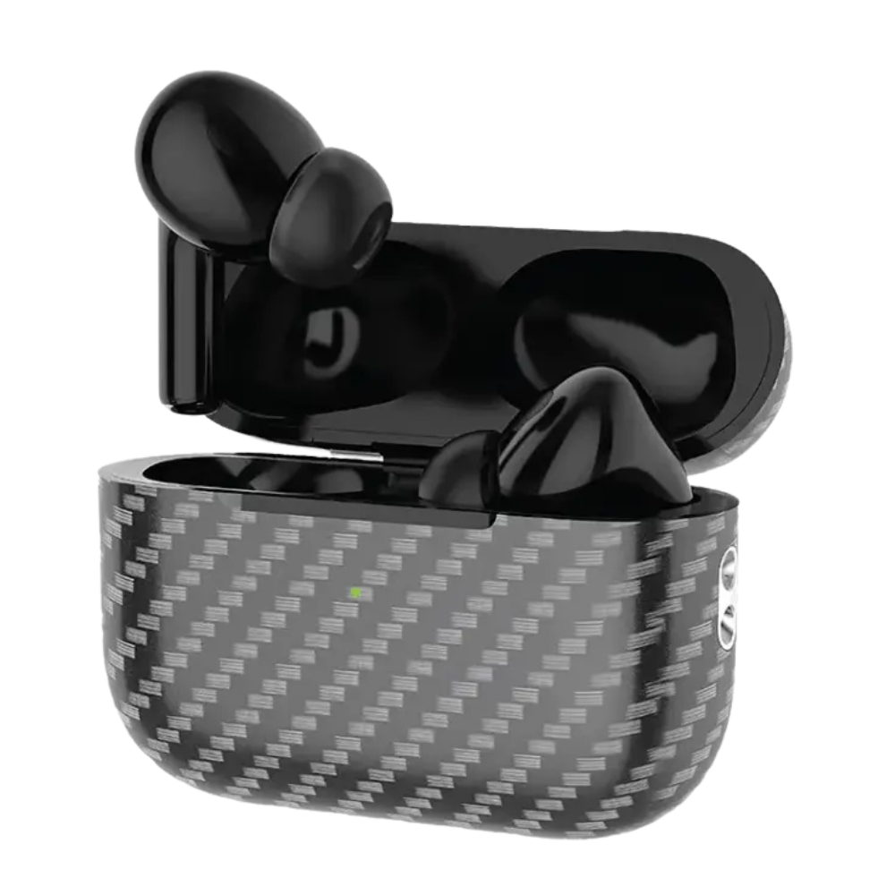 هندزفری بلوتوثی گرین لاین مدل Earbuds Pro 2 | با روکش فیبر کربن
