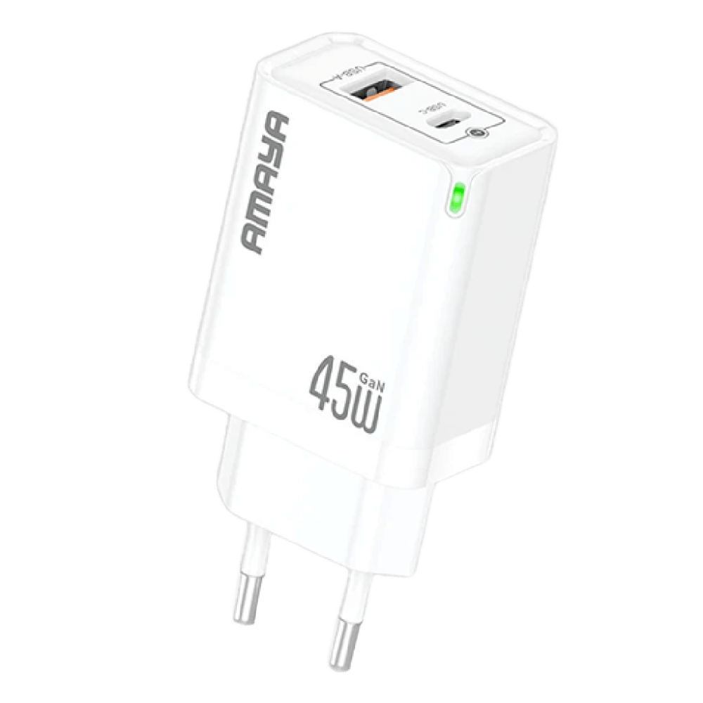 آداپتور شارژ آمایا 45 وات مدل ACW-E45D