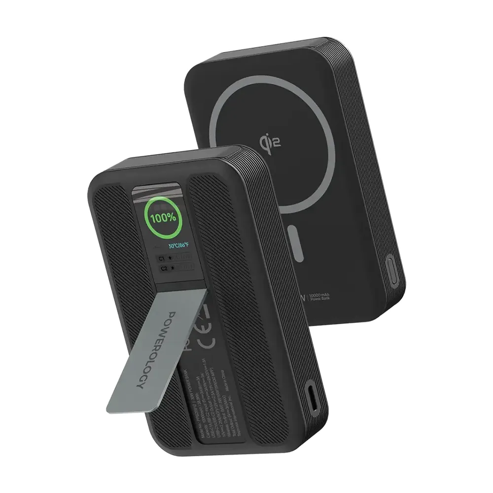 پاوربانک مگ‌سیف پاورولوژی 10000mAh مدل Vision Qi2