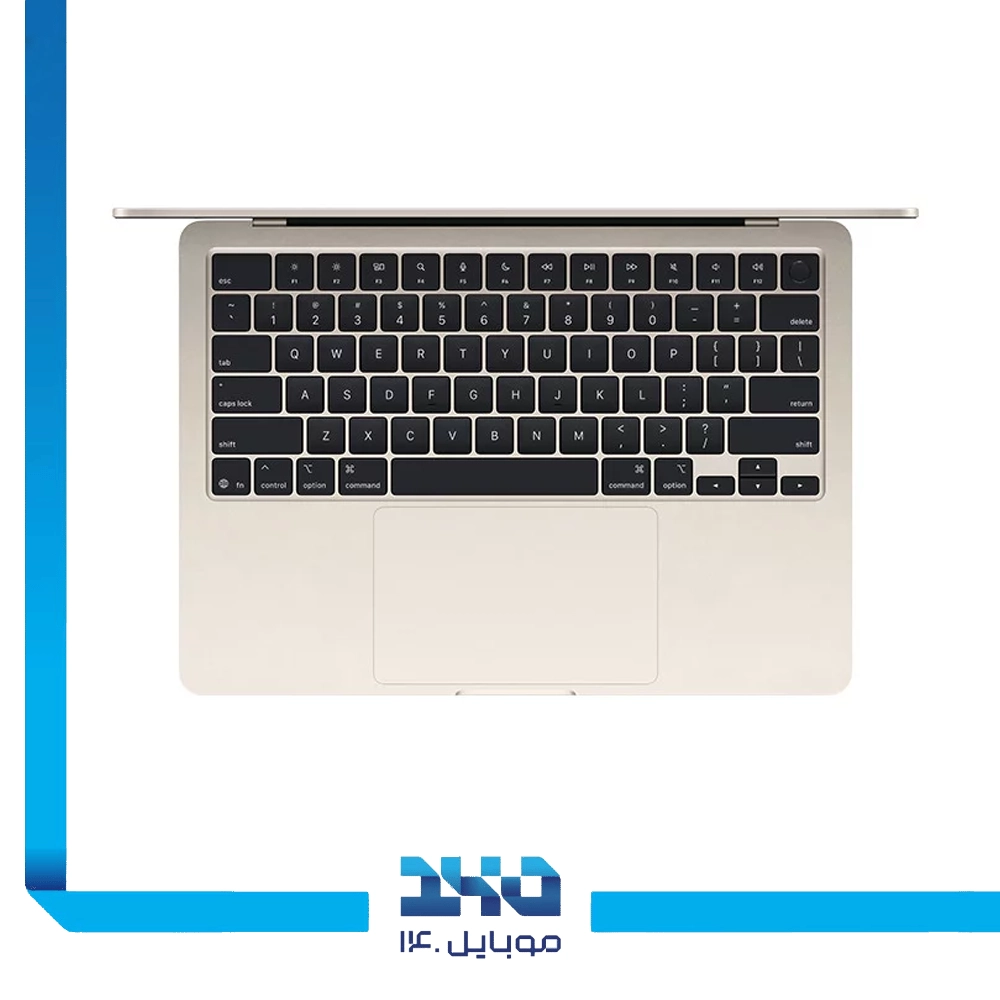 لپ تاپ 15.3 اینچی اپل مدل MacBook Air MW1J3 2025 16GB 256GB LLA
