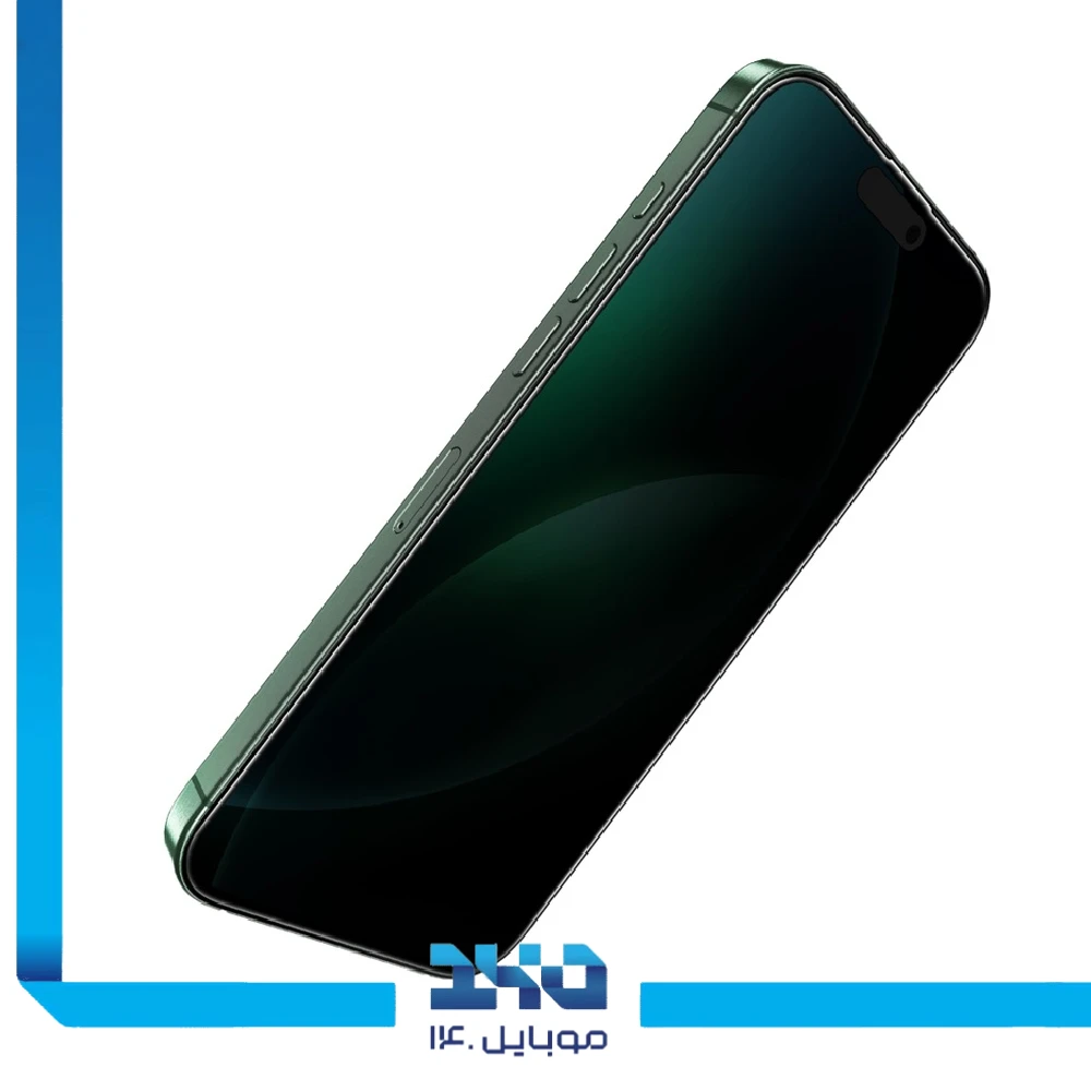 گلس پرایوسی گوشی آیفون 16 پرومکس گرین لاین مدل 9H Steve