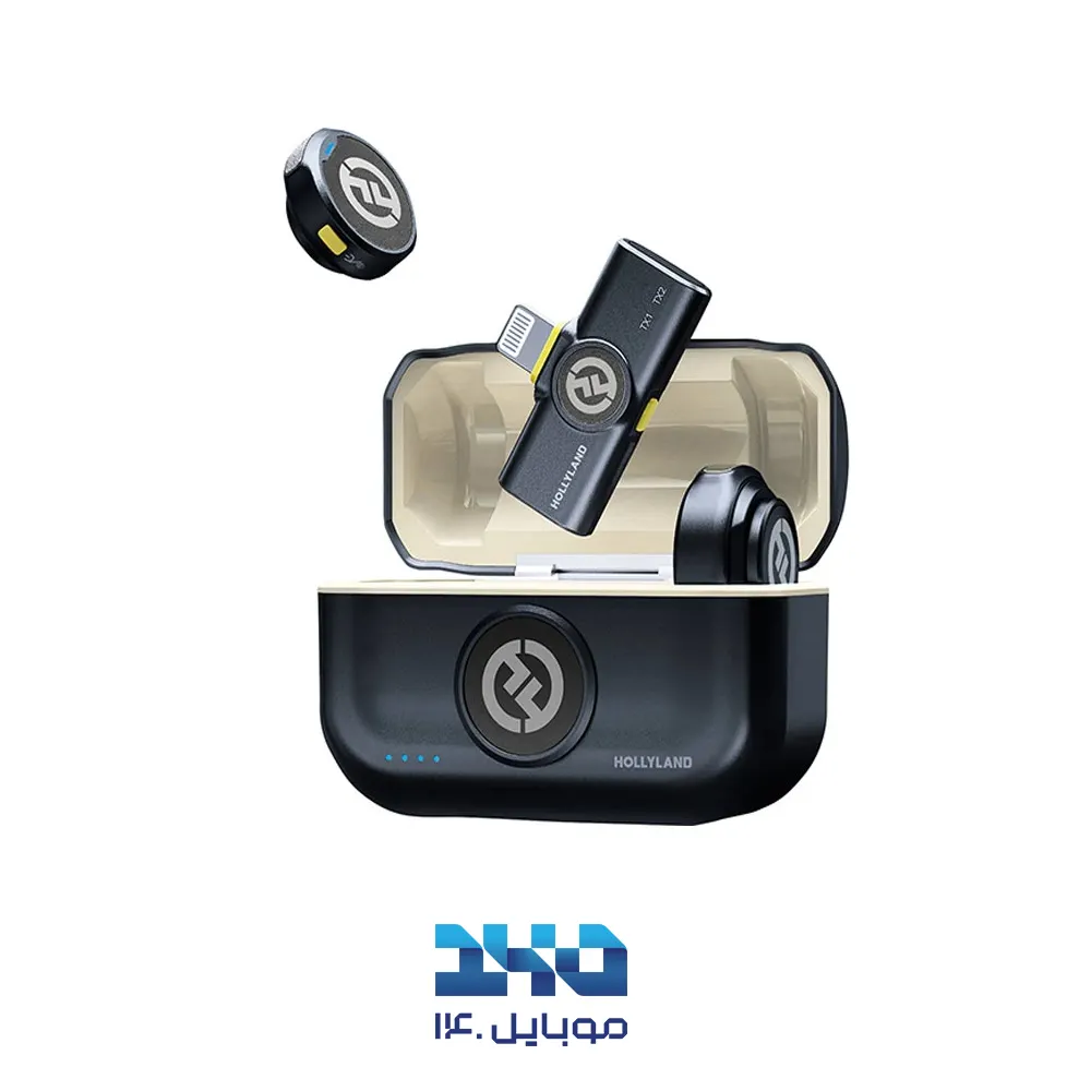 میکروفون بی‌سیم هالی لند مدل Lark M2 Duo Combo - دارای 2 فرستنده و 1 گیرنده