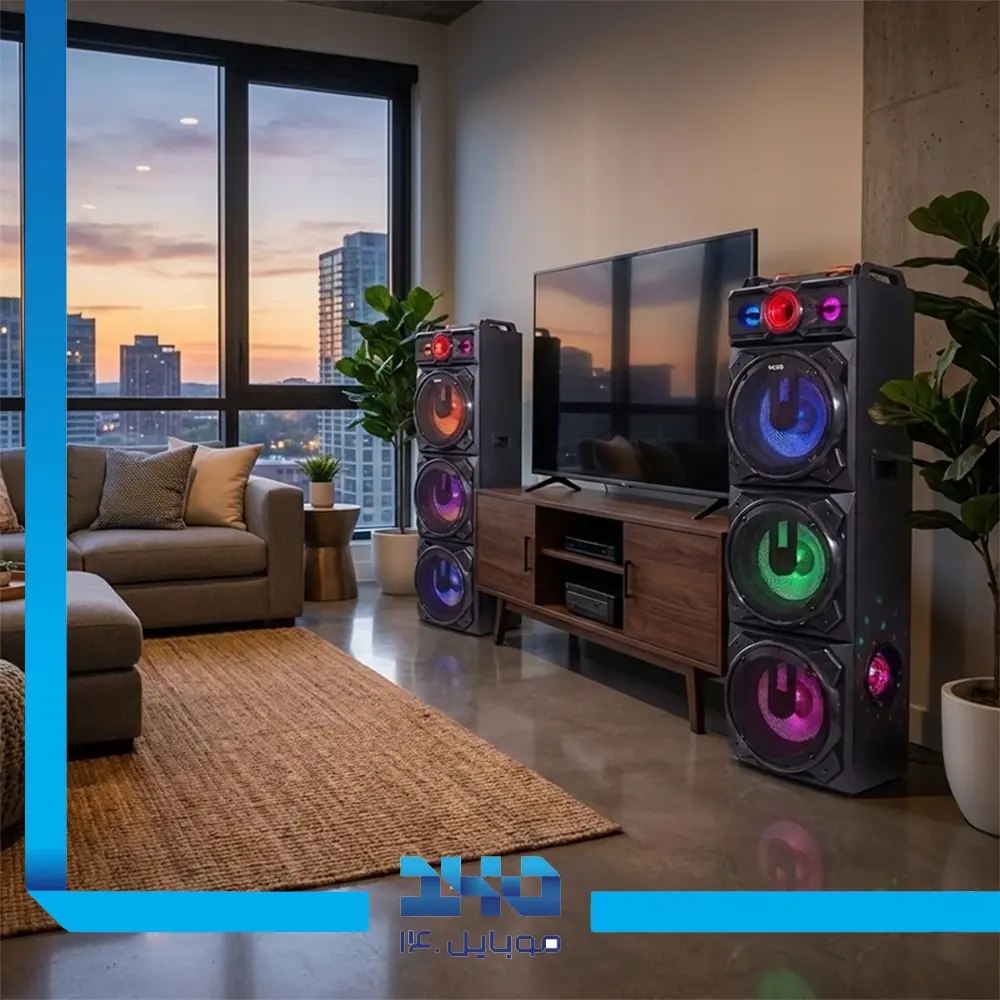 اسپیکر بلوتوث ایستاده خانگی تسکو مدل (TS 2095)