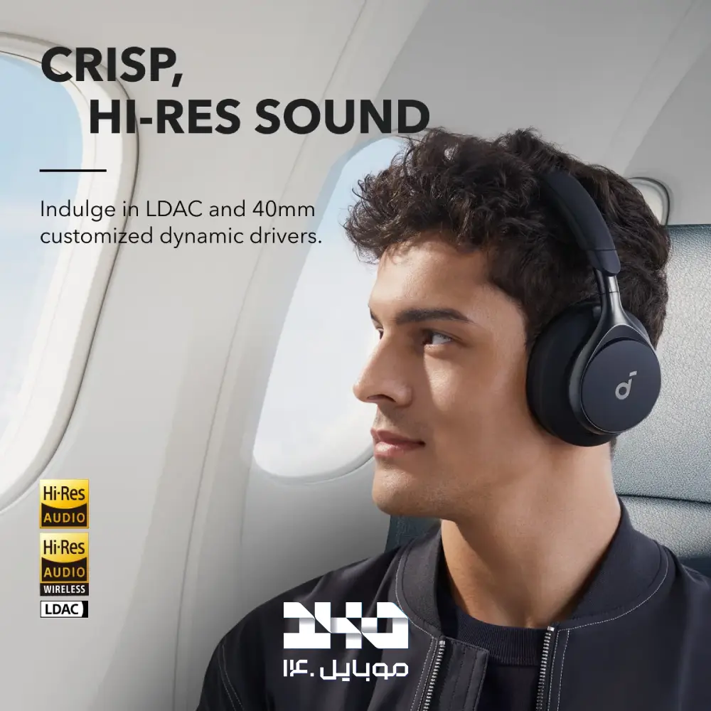 هدفون بلوتوثی نویز کنسلینگ انکر مدل Soundcore Space One A3035031