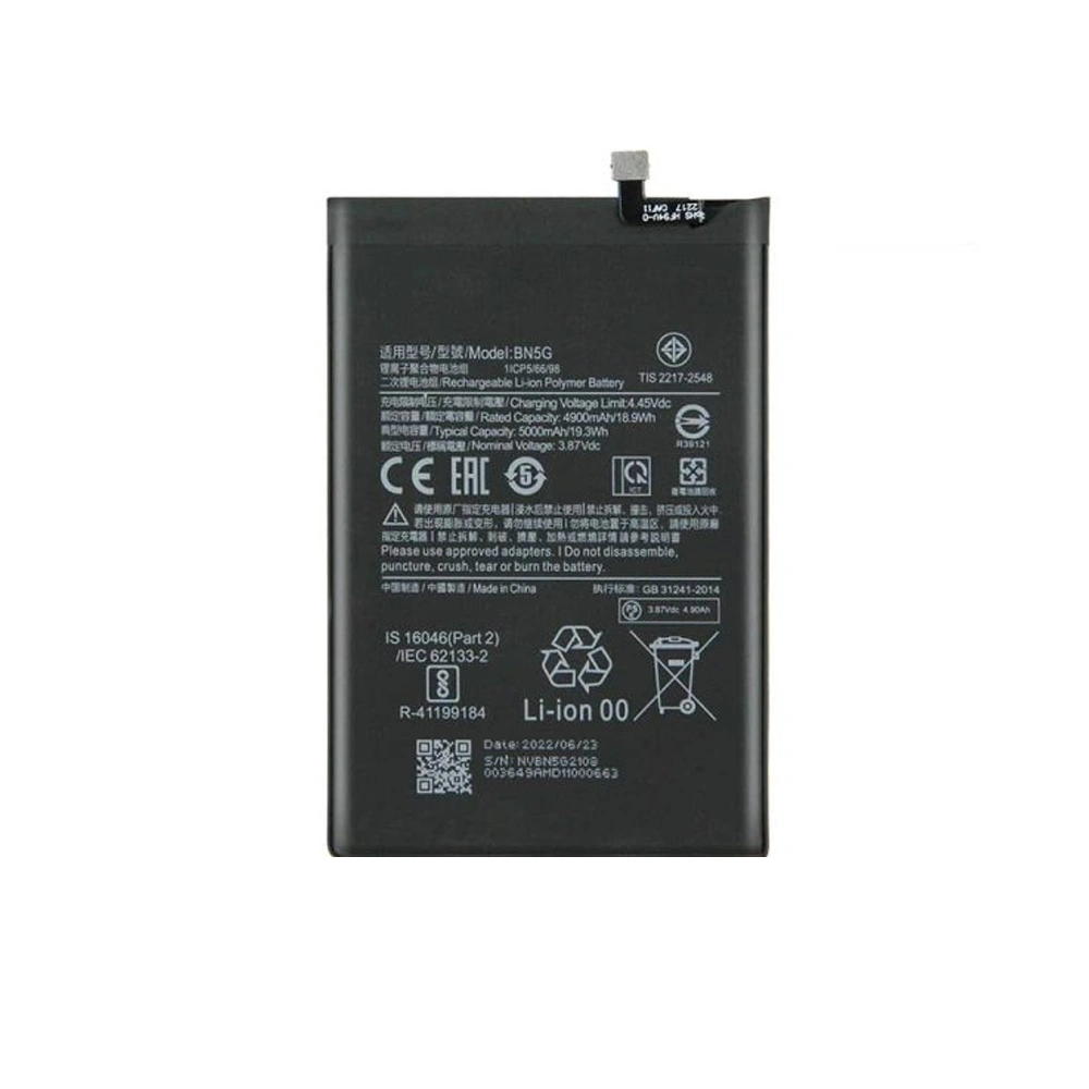 باتری گوشی شیائومی Redmi 10C ظرفیت 5000 میلی‌آمپر مدل (BN5G) | اصل