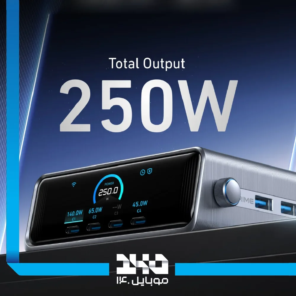 شارژ رومیزی 6 پورت انکر مدل Prime A2345