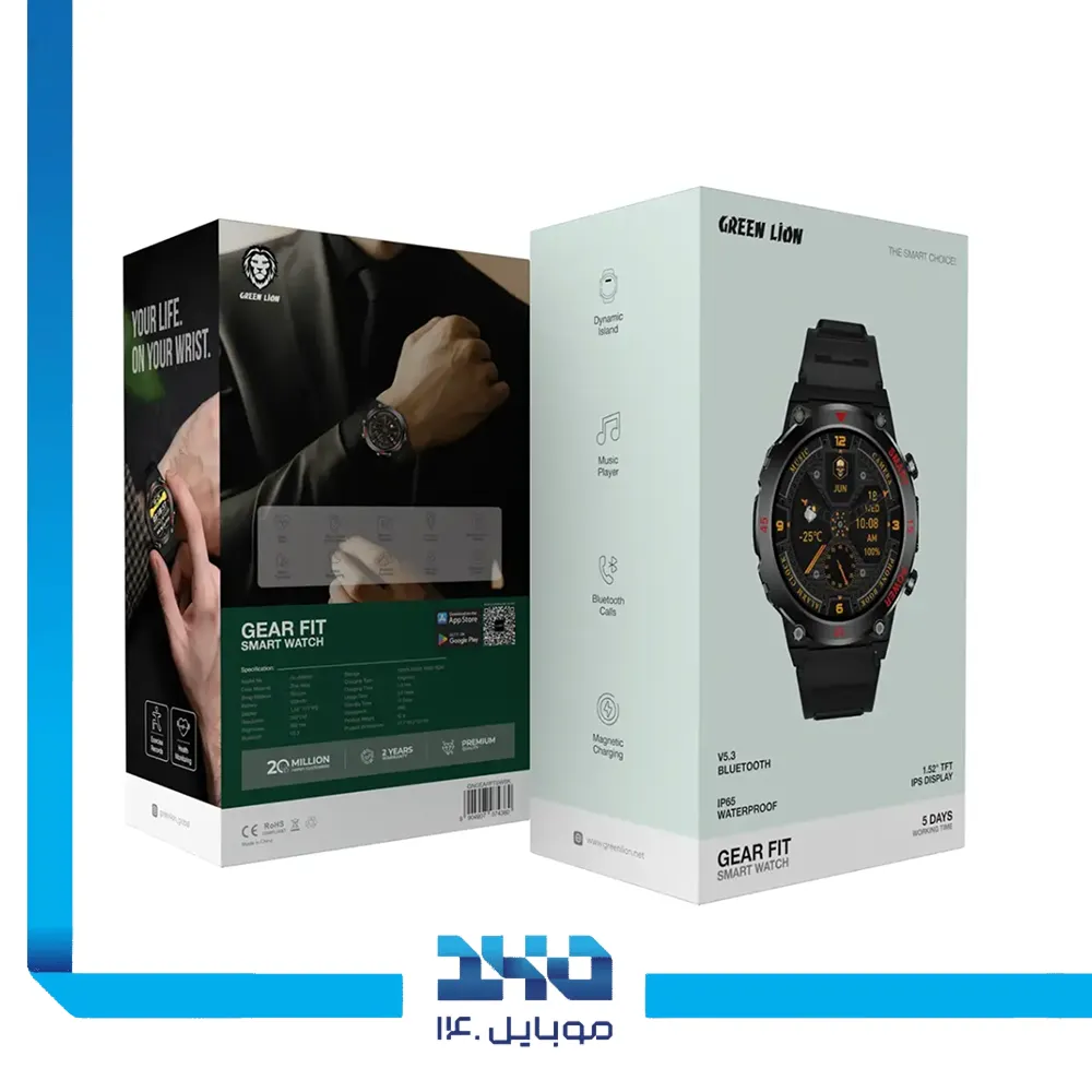 ساعت هوشمند گرین لاین مدل Fit-Gear